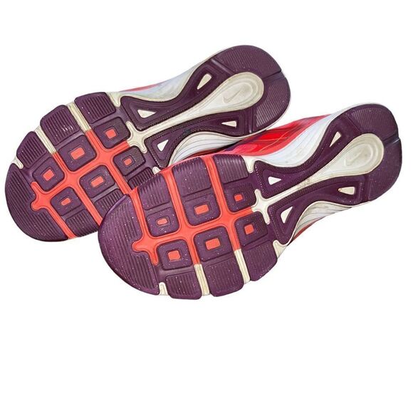 Nike Flywire with Dual Fusion sneakers in orange and purple women’s size 6.5 - Picture 6 of 8